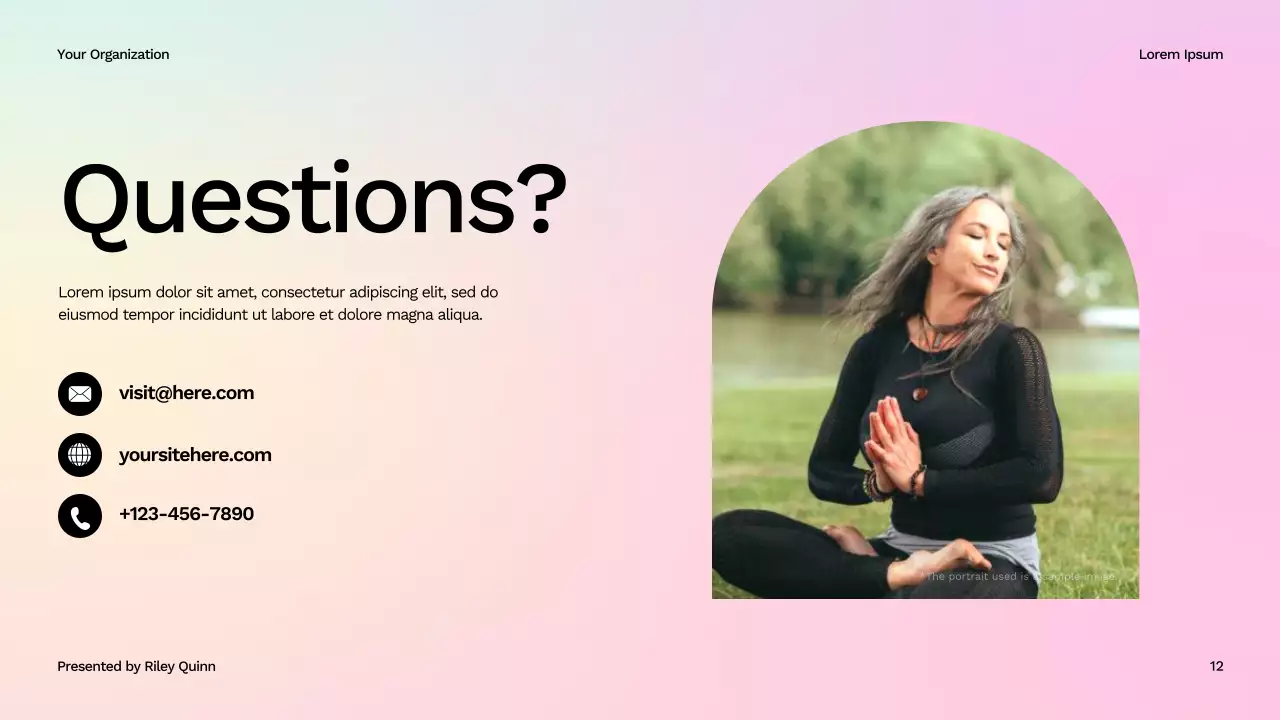 White Modern Wellness Guide Presentation