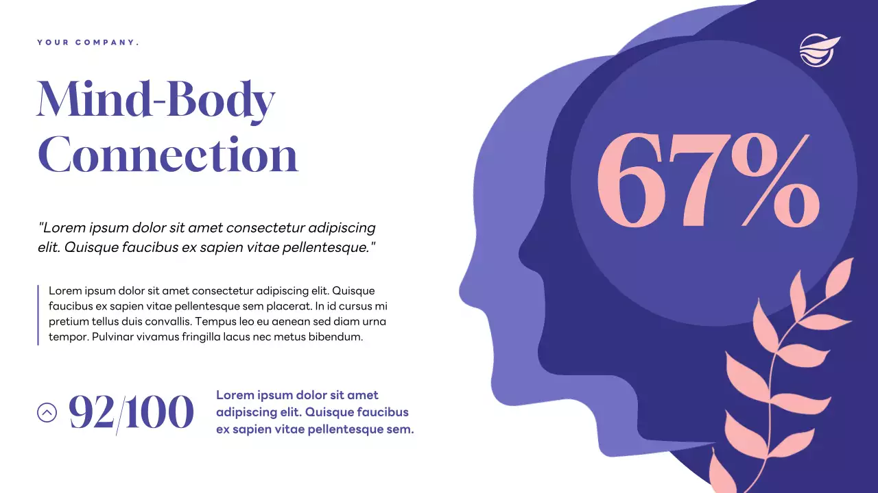 Purple Modern Health Announcement Presentation