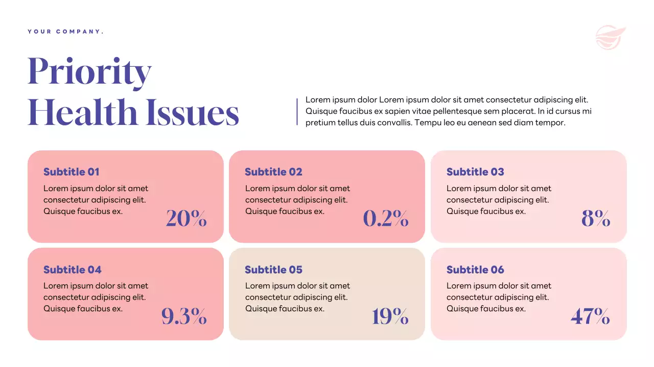 Purple Modern Health Announcement Presentation