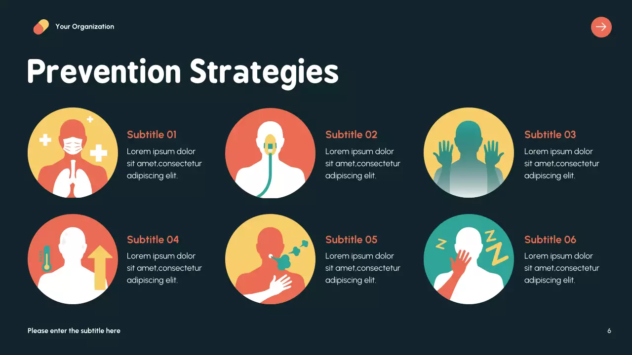 Orange Modern Health Guide Presentation