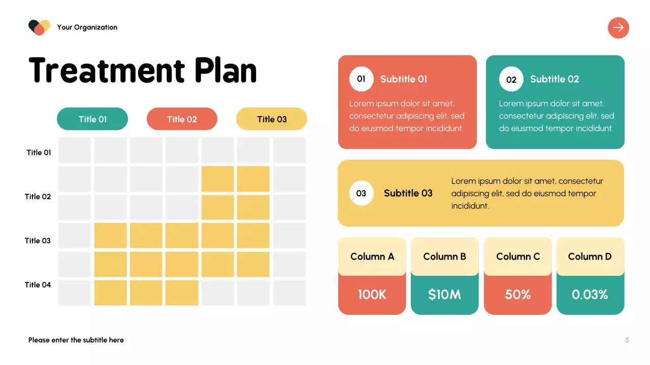 Orange Modern Health Guide Presentation