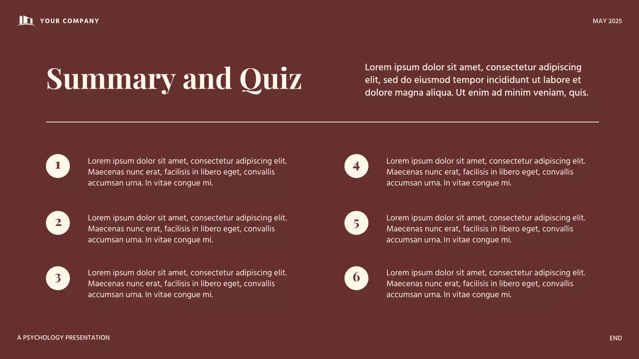 Red and Beige vintage Developmental Psychology Presentation