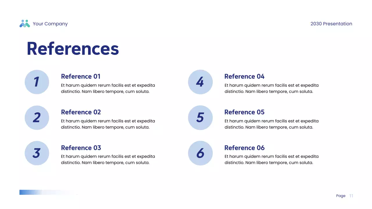 Blue Modern Physical Wellness Research Presentation