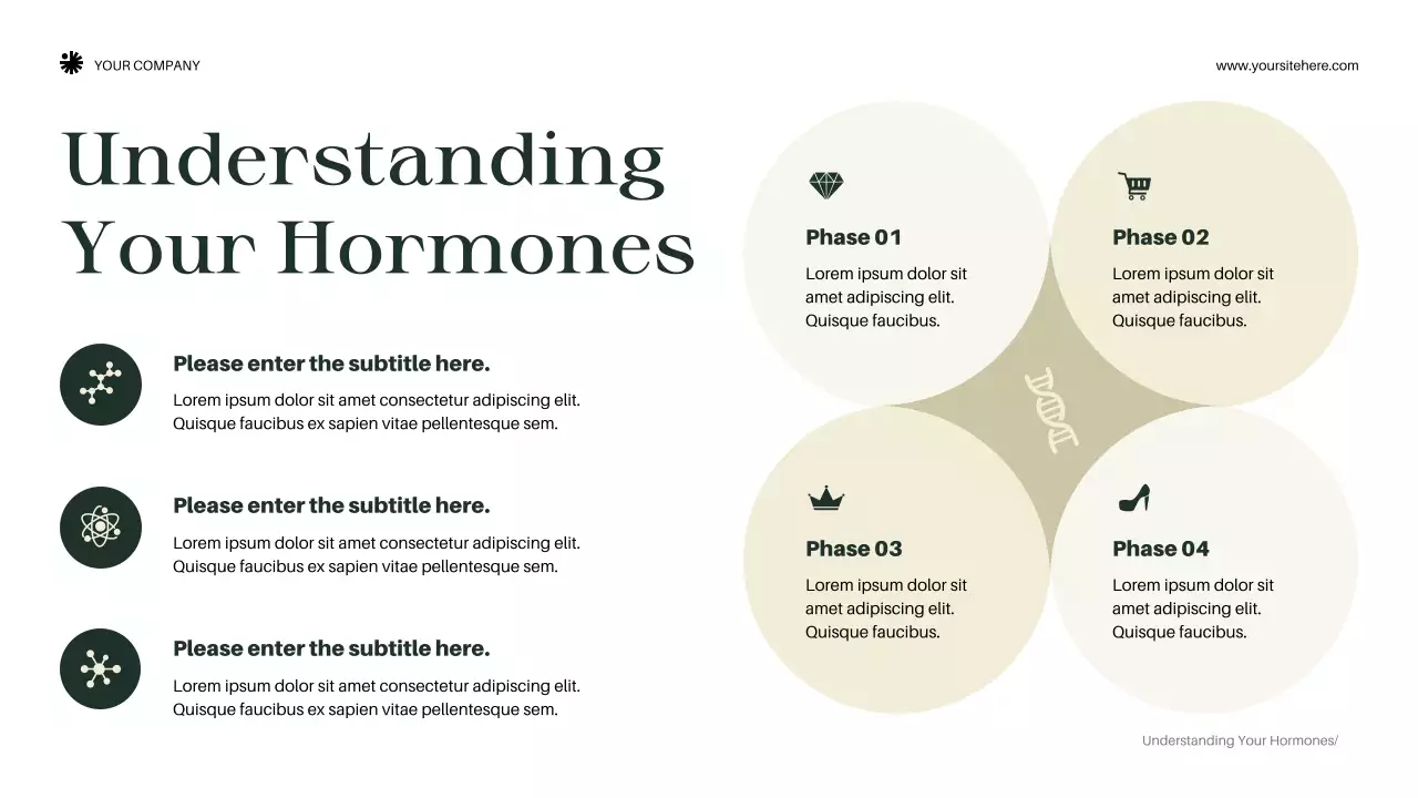 Green Elegant Wellness Announcement Presentation