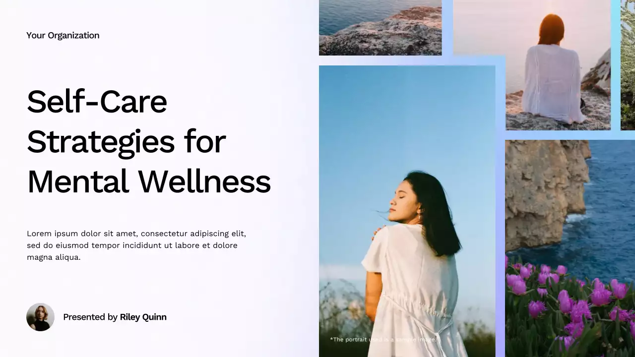 White Modern Wellness Guide Presentation