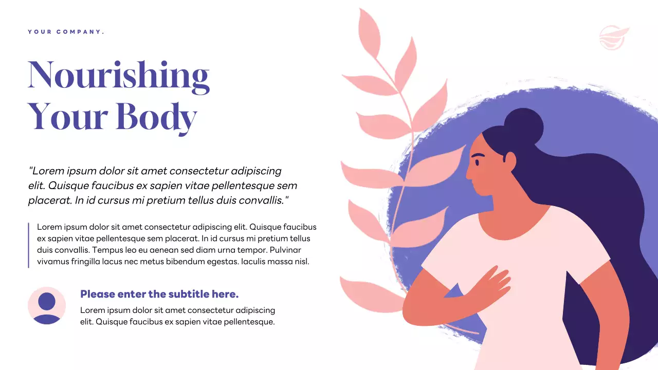 Purple Modern Health Announcement Presentation