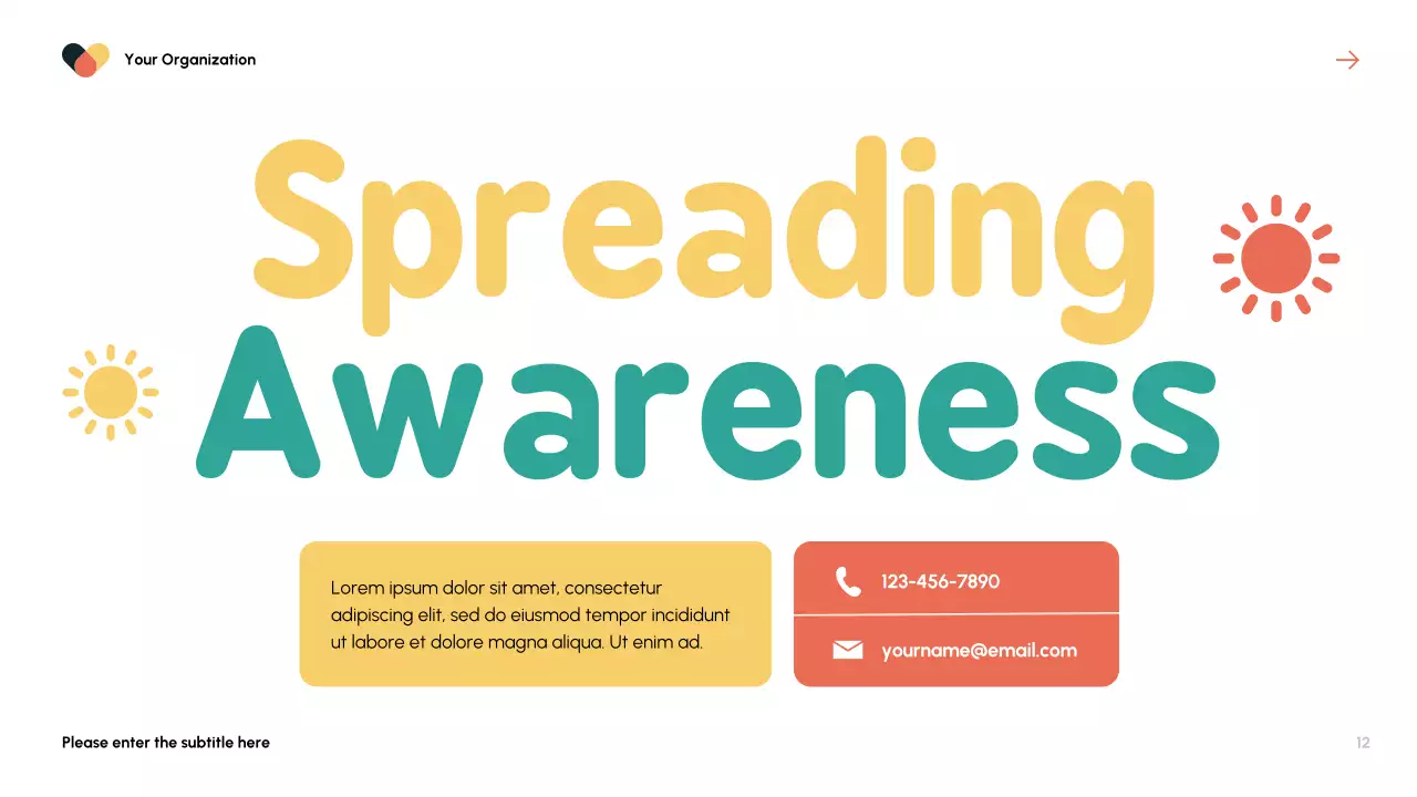 Orange Modern Health Guide Presentation