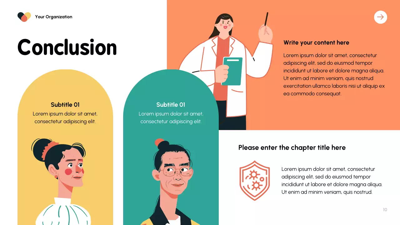 Orange Modern Health Guide Presentation