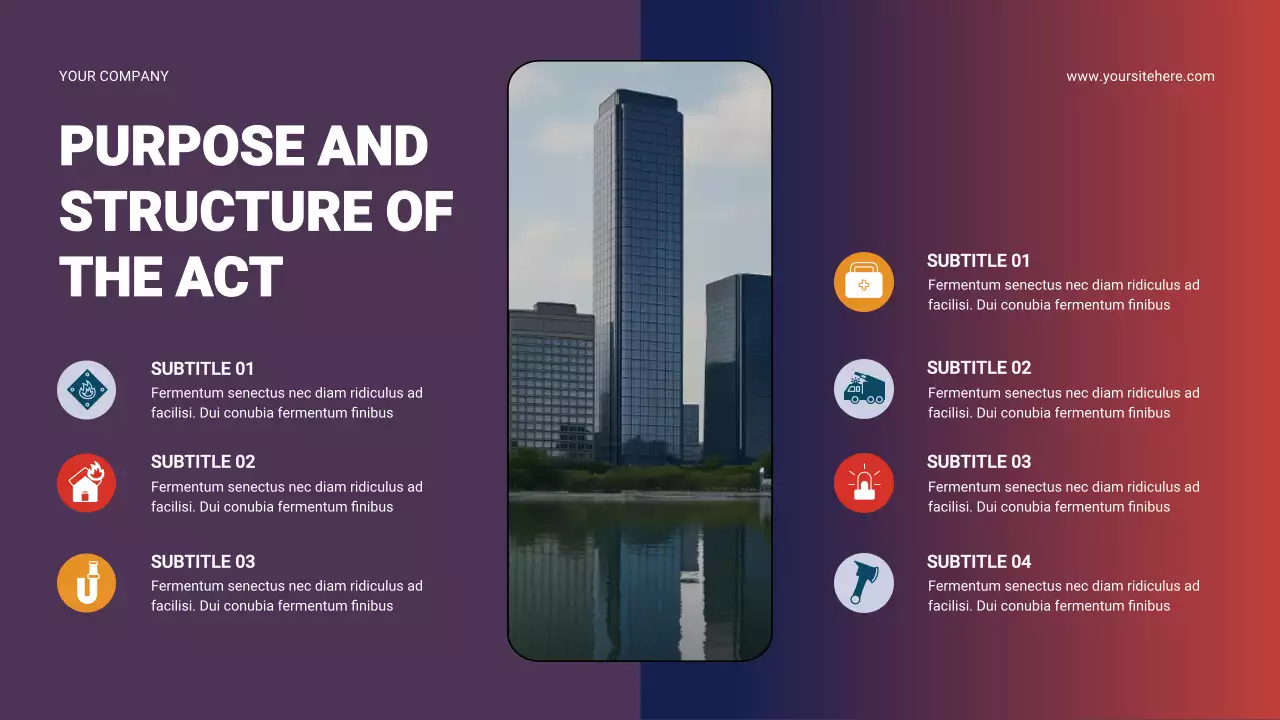 Red Professional Safety Guide Presentation