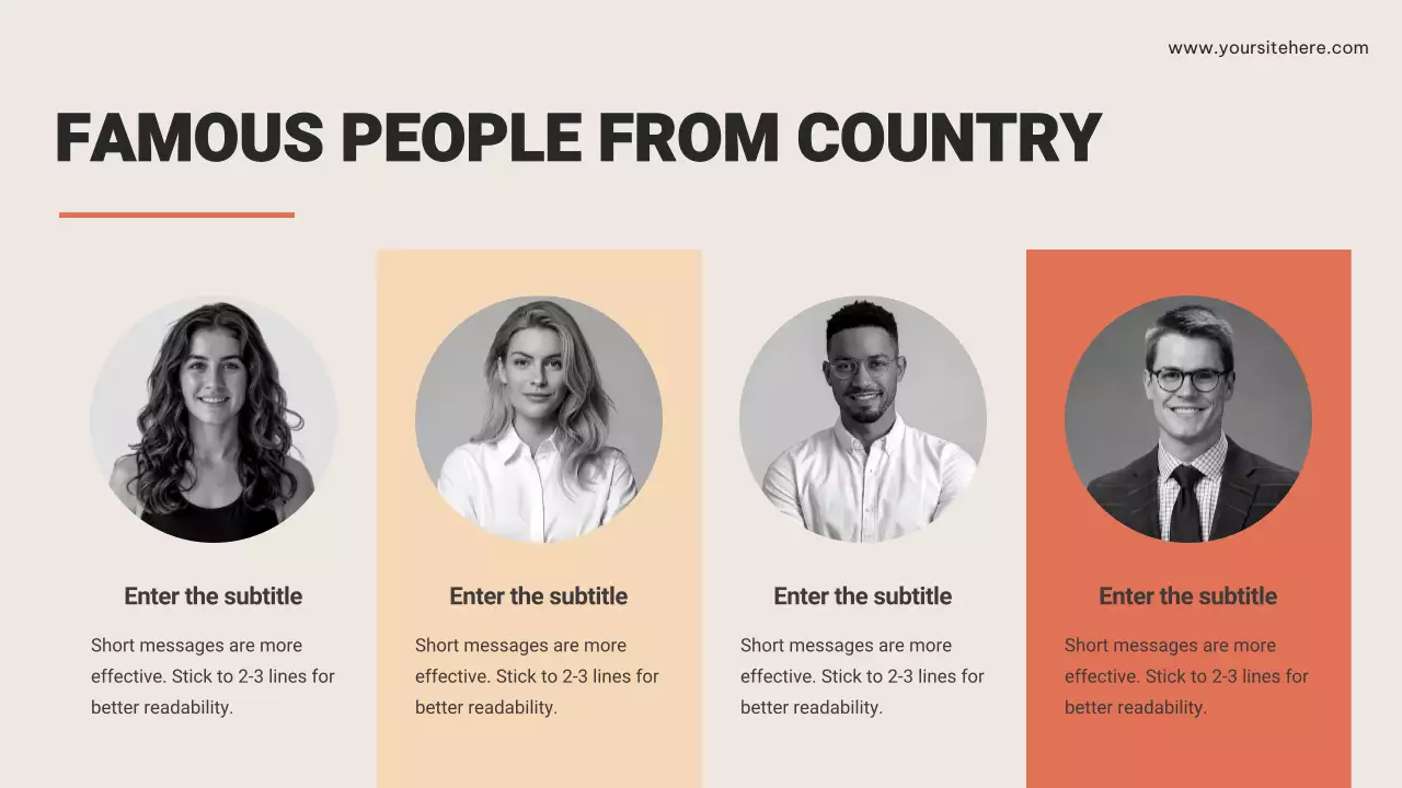 Apresentação de anúncio de viagem rústica marrom