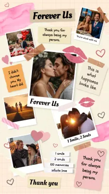 Pink Romantic Love Invitation Instagram Story