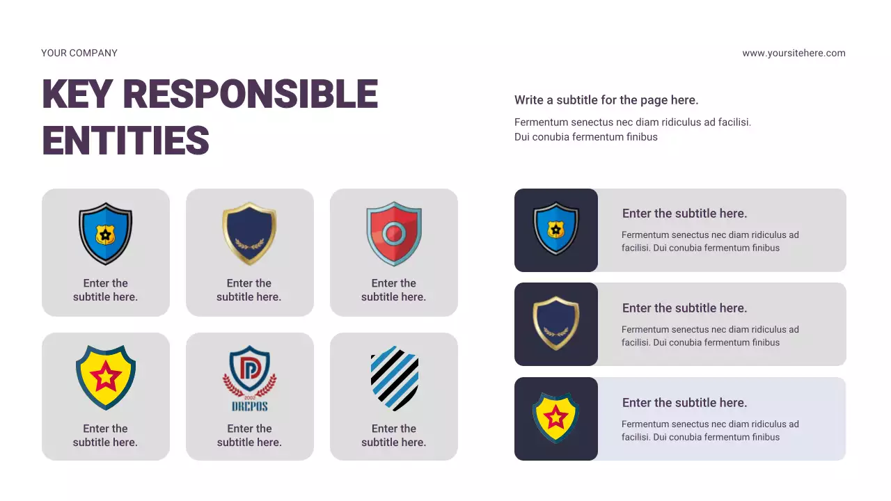 Red Professional Safety Guide Presentation