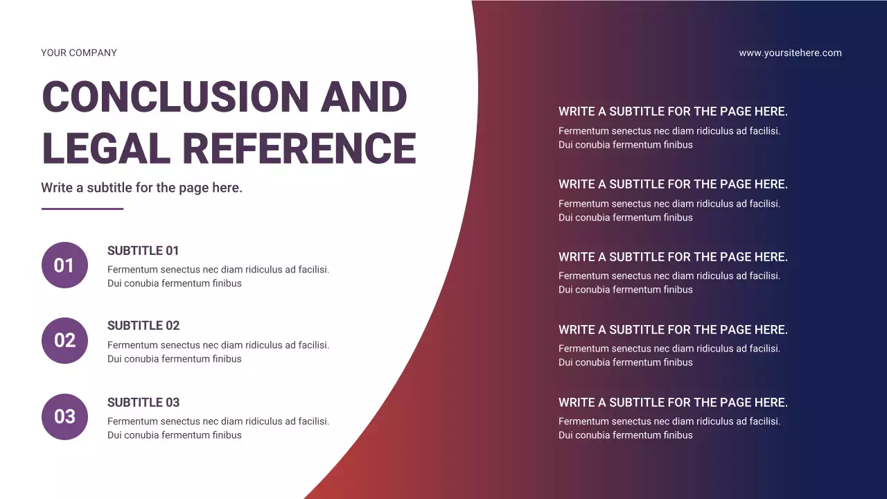 Red Professional Safety Guide Presentation