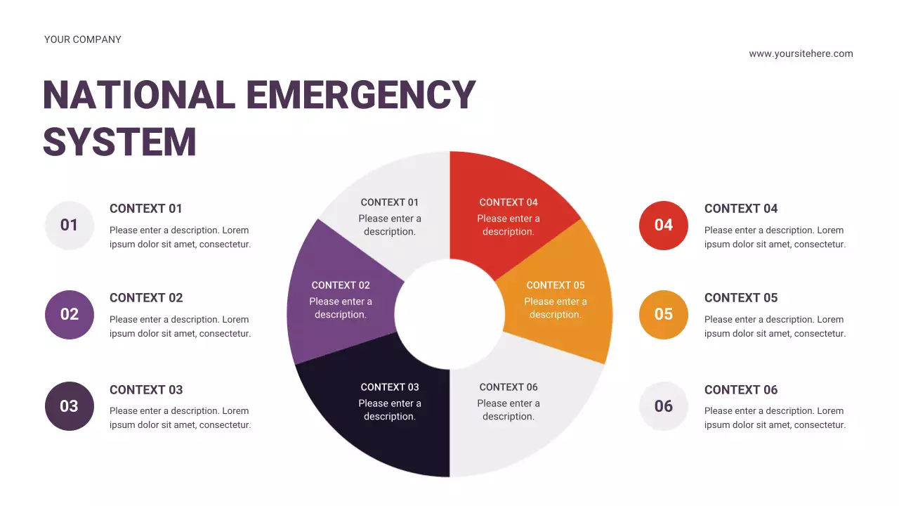 Red Professional Safety Guide Presentation