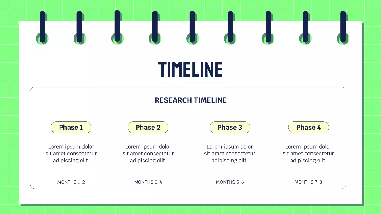Green Modern Undergraduate Academic Research Presentation