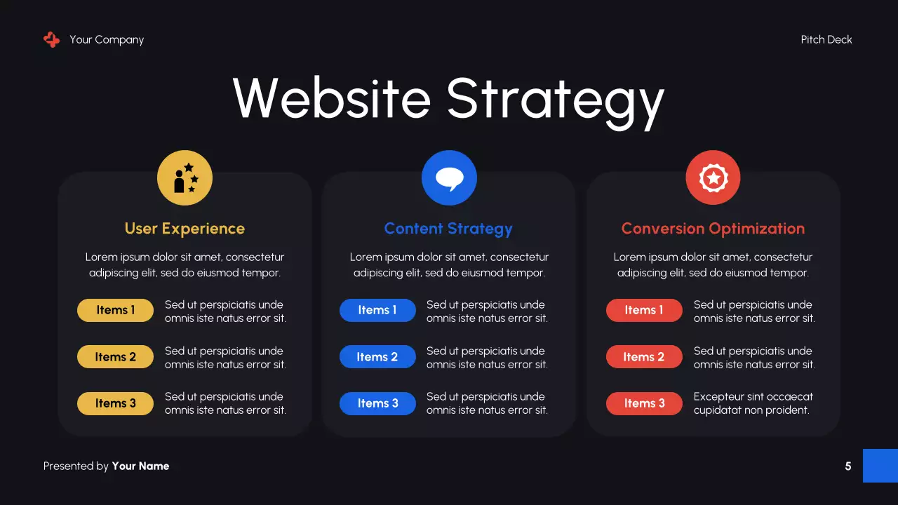 Black Modern Digital Marketing Promotion Presentation