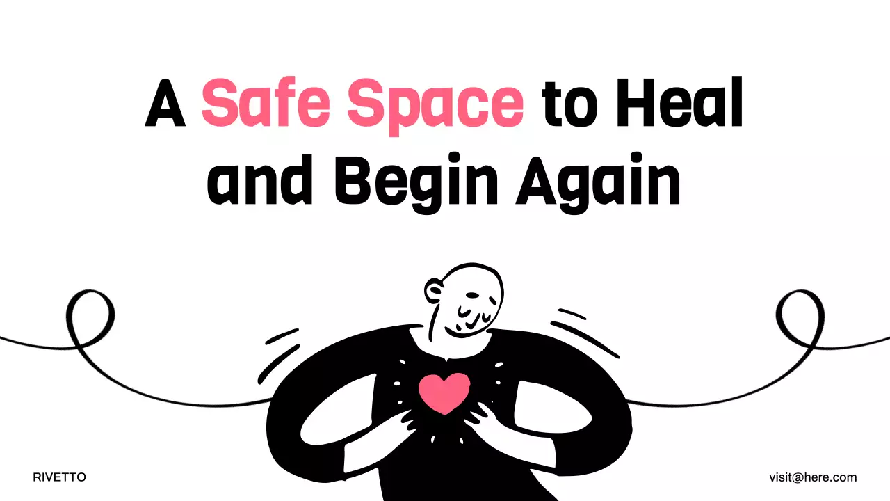 Pink Minimal Illustrative Healing Treatment Report Presentation