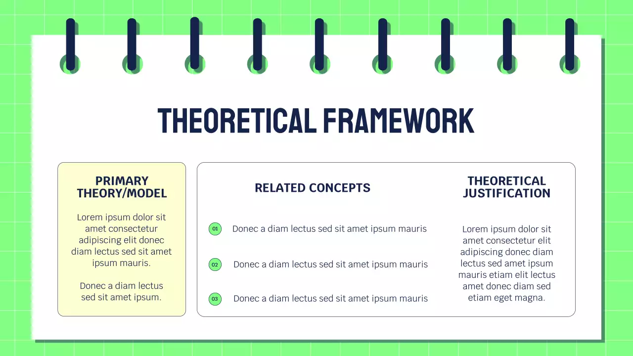 Green Modern Undergraduate Academic Research Presentation