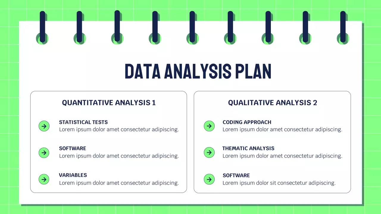 Green Modern Undergraduate Academic Research Presentation