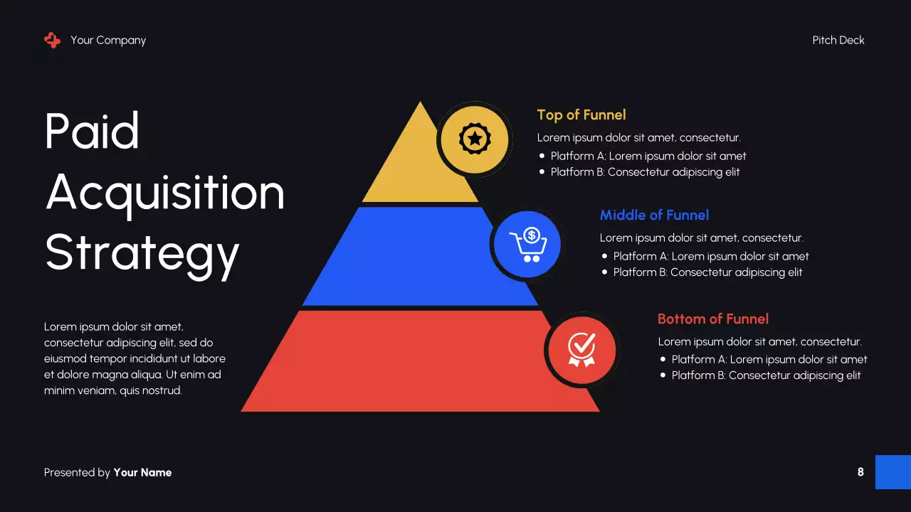 Black Modern Digital Marketing Promotion Presentation