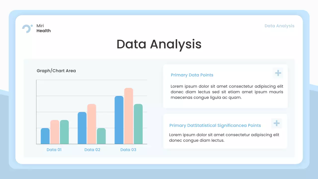 Blue Modern Healthcare Insights Presentation