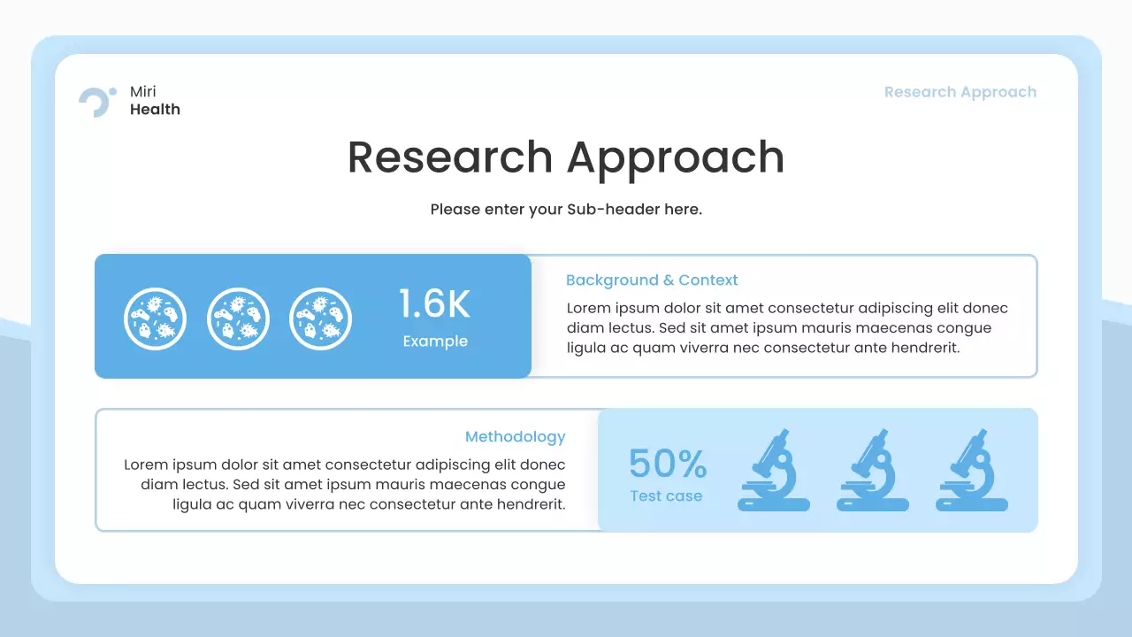 Blue Modern Healthcare Insights Presentation