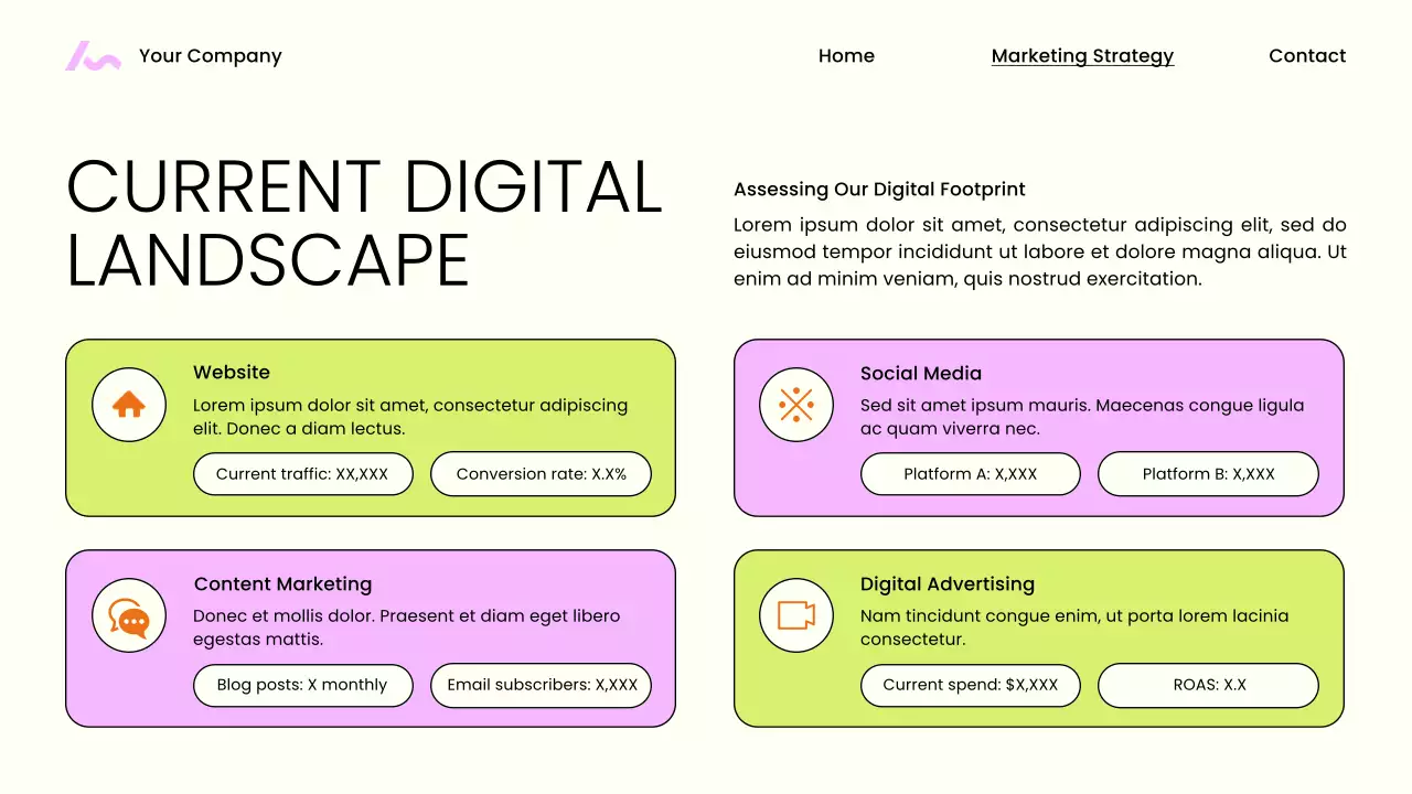 Beige Modern Digital Marketing Pitch Presentation