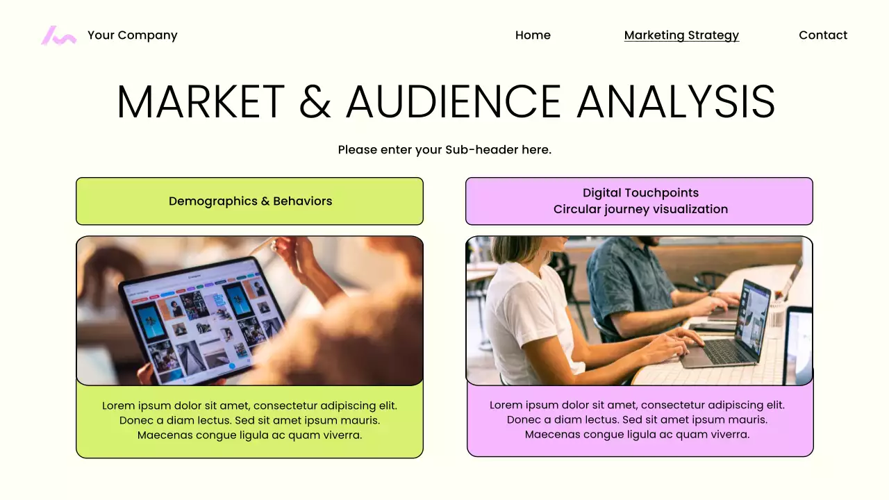 Beige Modern Digital Marketing Pitch Presentation