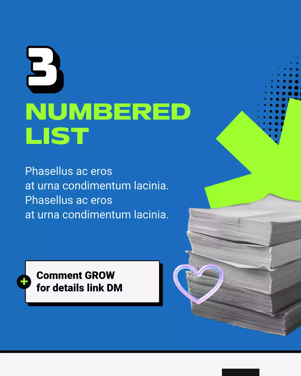 Blue and Neon Retro Content Creation Tips Instagram Post