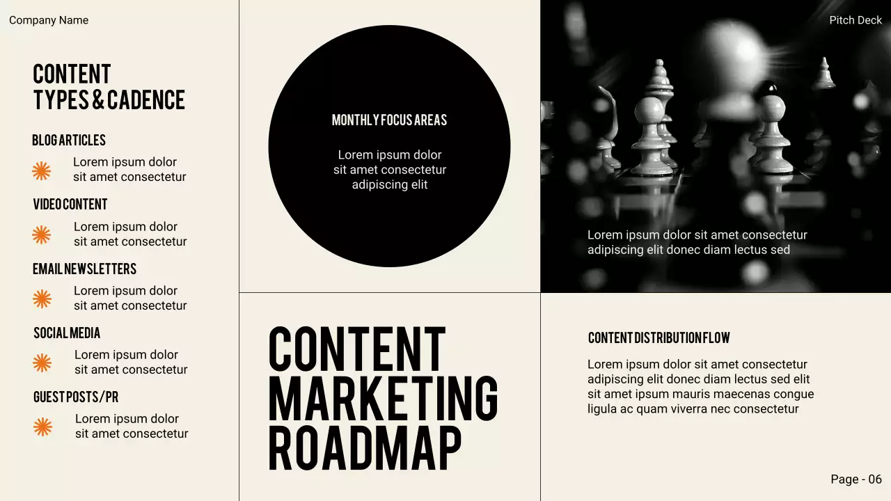 Black Modern Digital Marketing Pitch Presentation