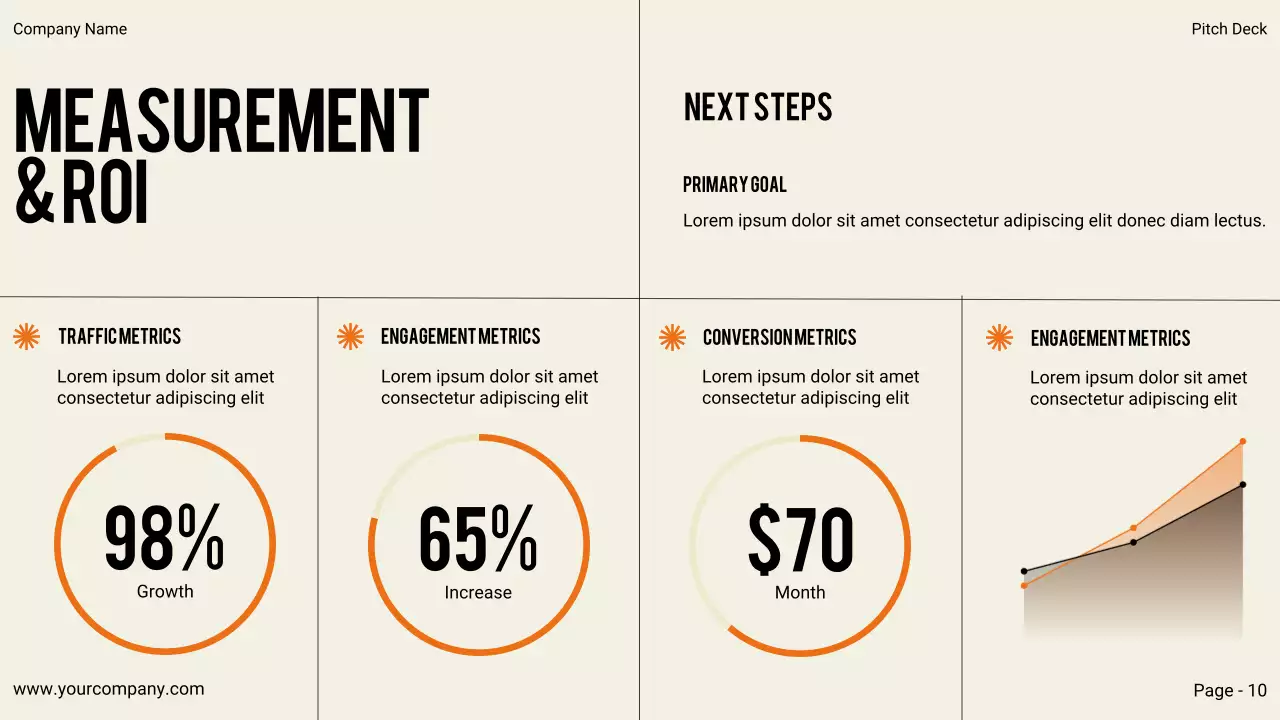 Black Modern Digital Marketing Pitch Presentation