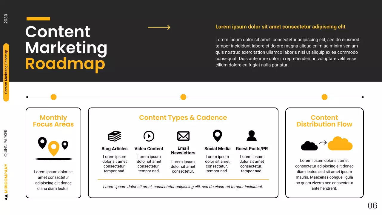 White Modern Digital Marketing Pitch Presentation