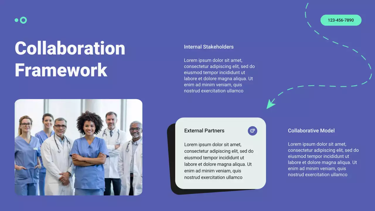 Mint and Purple Modern Healthcare Trends and Insights Report Presentation