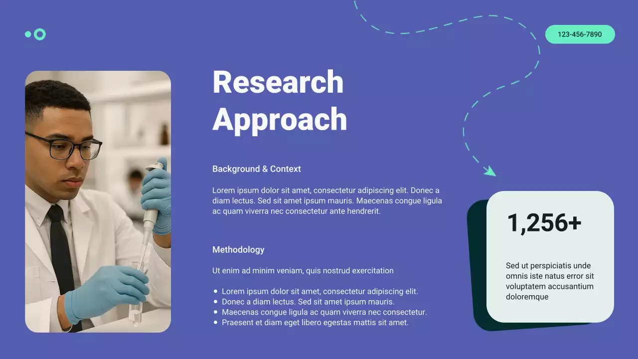 Mint and Purple Modern Healthcare Trends and Insights Report Presentation