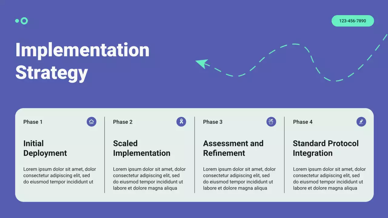 Mint and Purple Modern Healthcare Trends and Insights Report Presentation