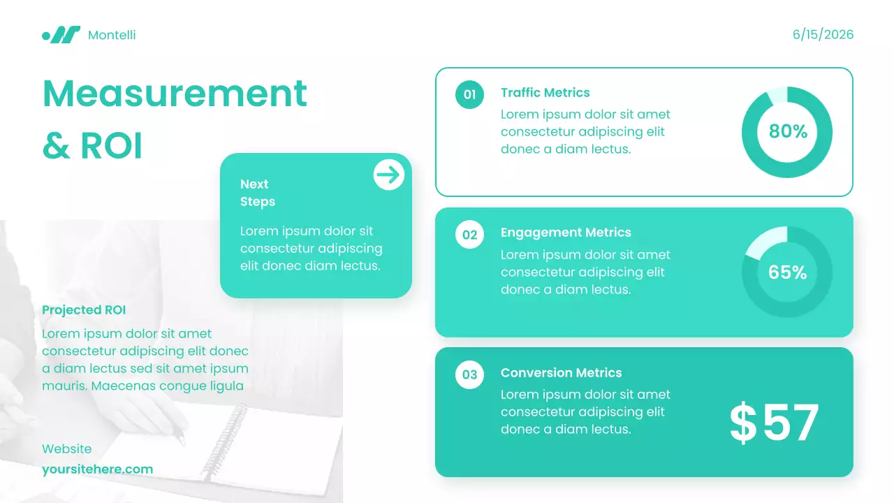 Teal Modern Digital Marketing Pitch Presentation