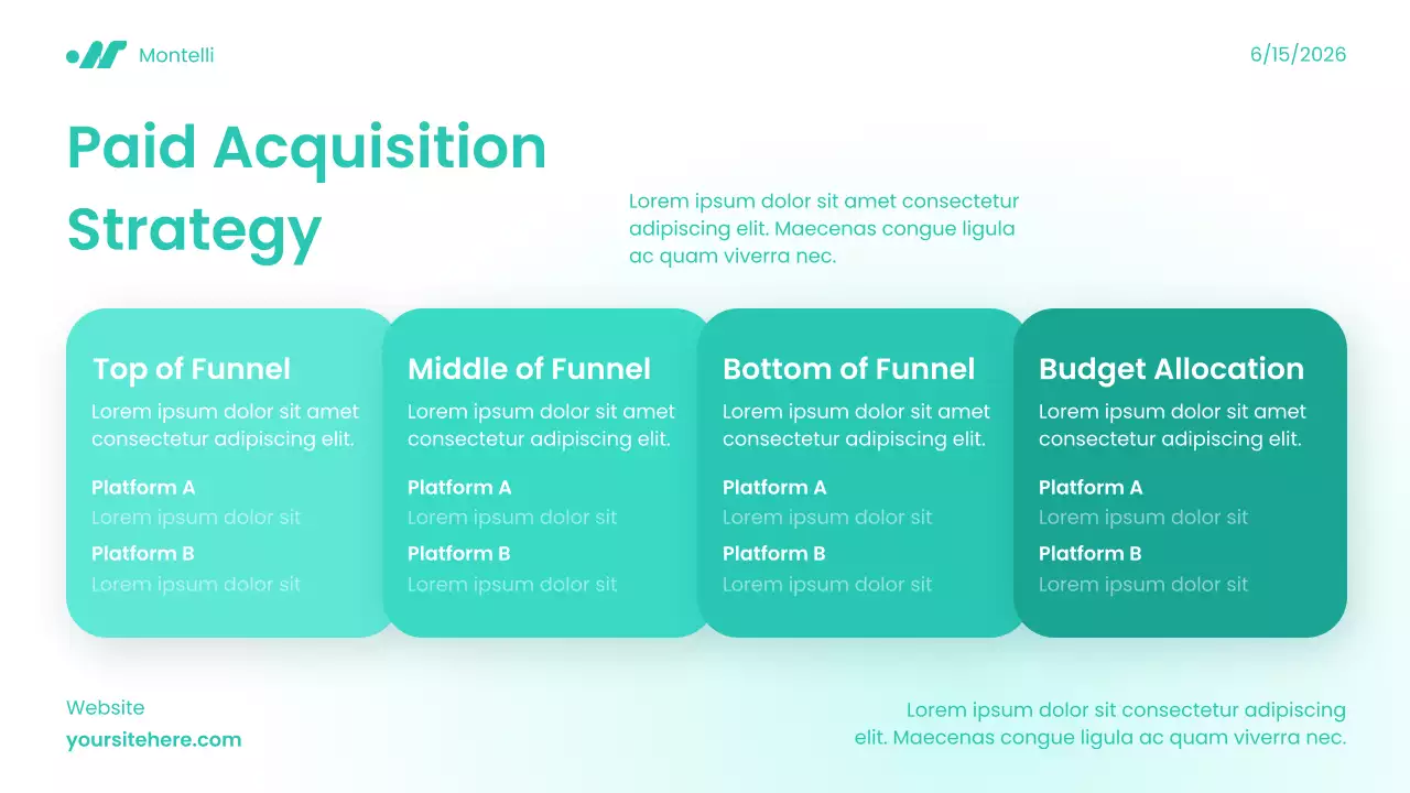 Teal Modern Digital Marketing Pitch Presentation