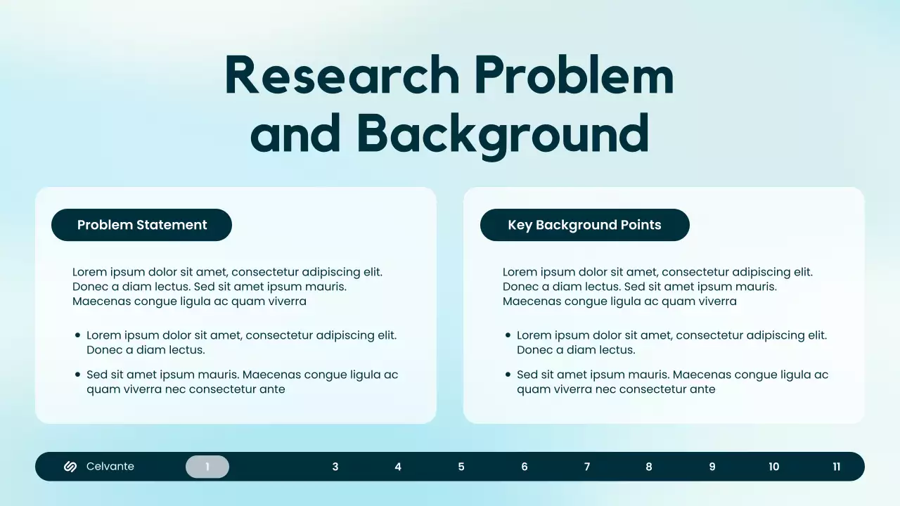 Blue and Green UI UX Modern Research Proposal Presentation