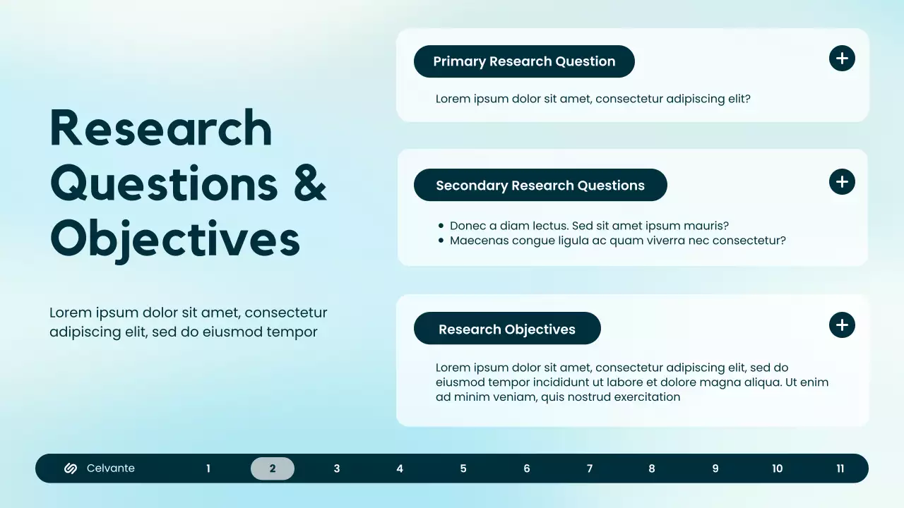 Blue and Green UI UX Modern Research Proposal Presentation