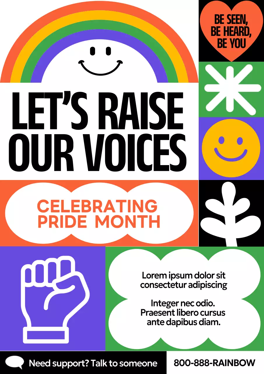 Rainbow Modern Pride Announcement