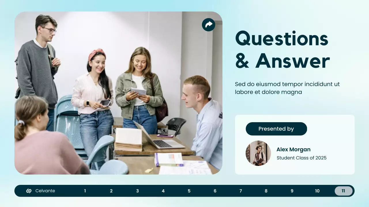 Blue and Green UI UX Modern Research Proposal Presentation