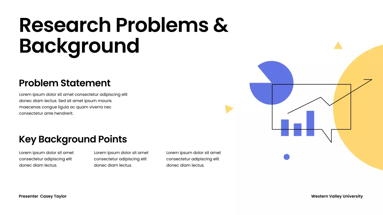 White Minimalist Academic Lecture Presentation