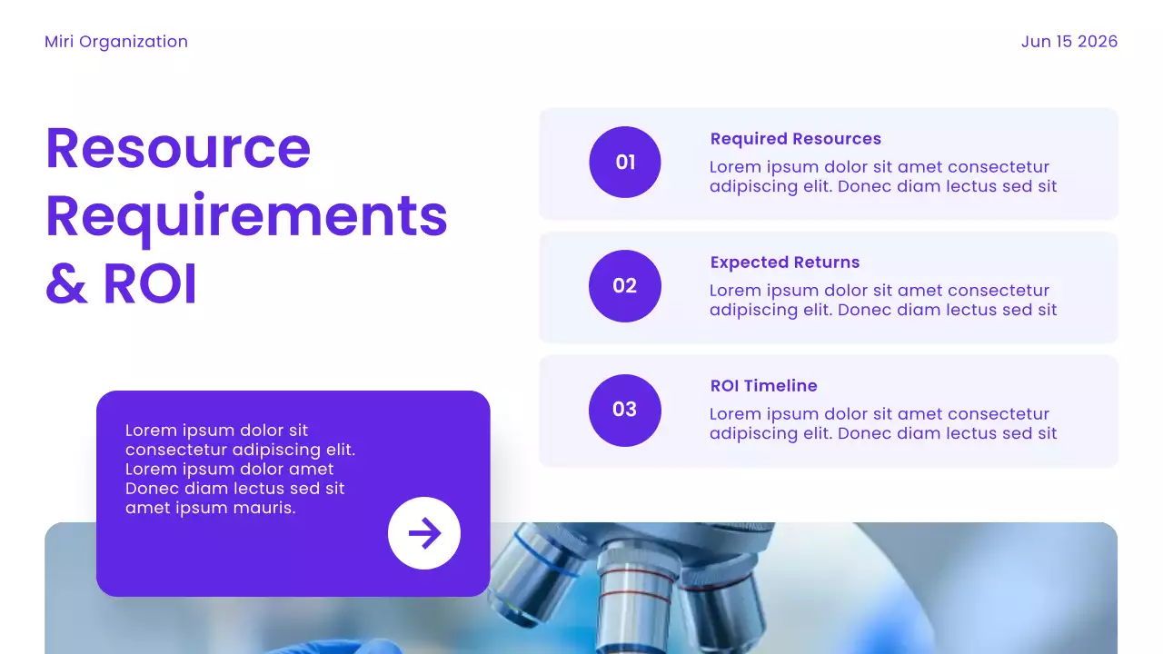 Purple Modern Healthcare Trend Presentation