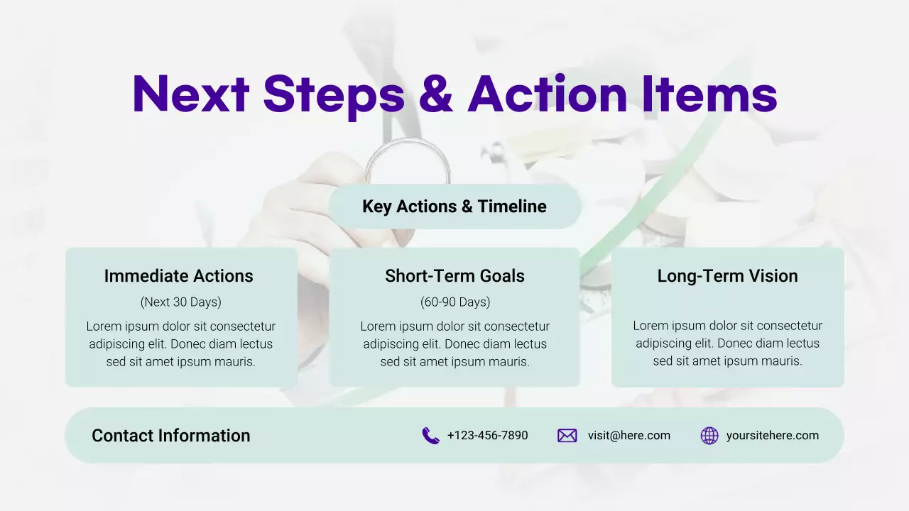 Mint Modern Healthcare Trends Presentation