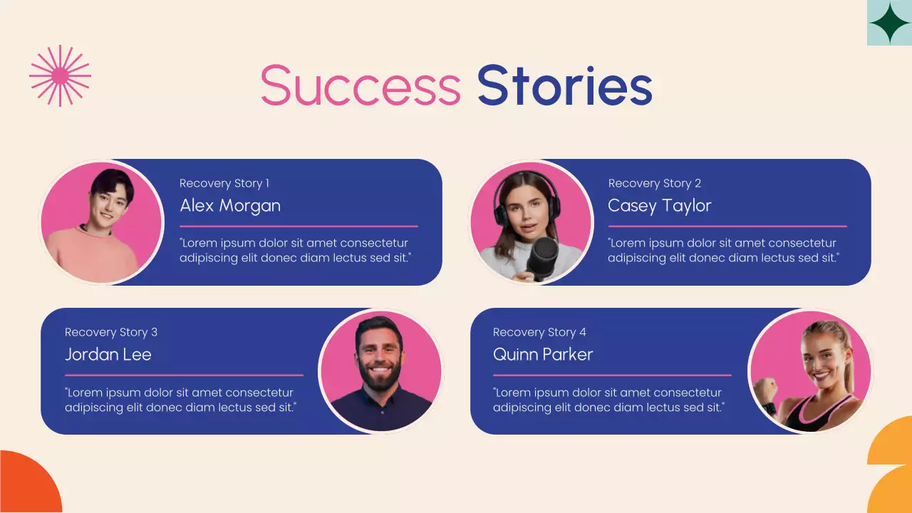 Beige Modern Substance Abuse Recovery Presentation