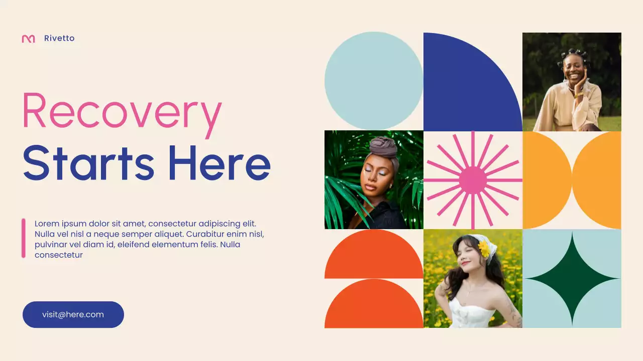 Beige Modern Substance Abuse Recovery Presentation