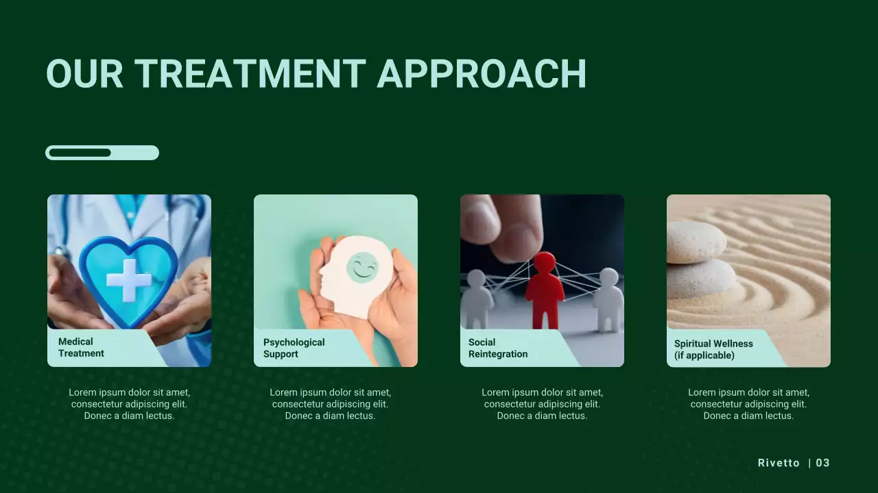 Mint and Green Modern Substance Abuse Recovery Presentation