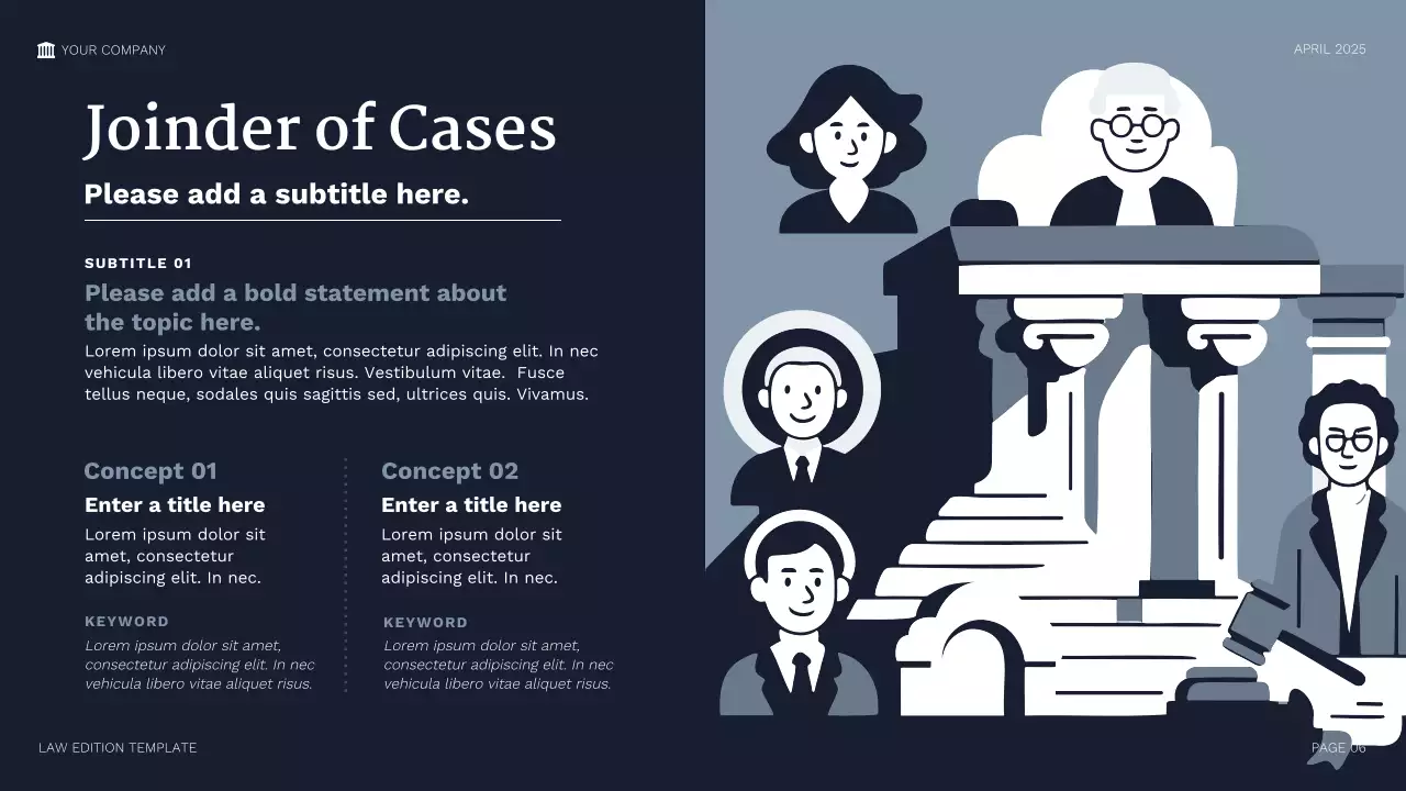 Bài thuyết trình pháp lý chuyên nghiệp của Hải quân