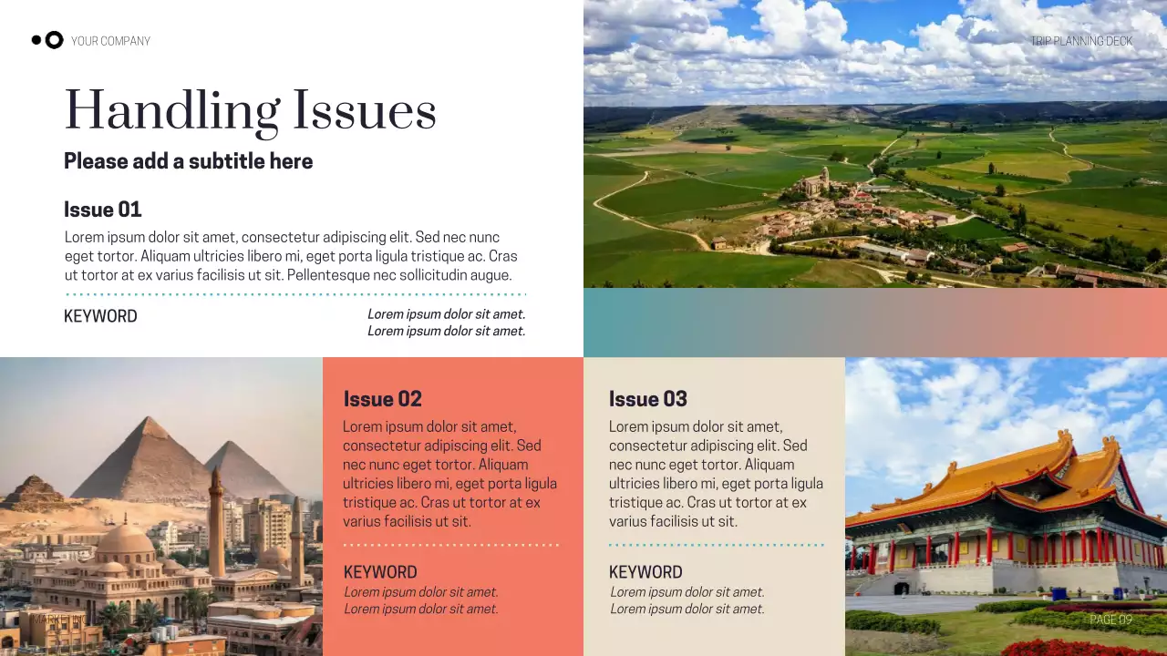 Purple Modern Travel Presentation