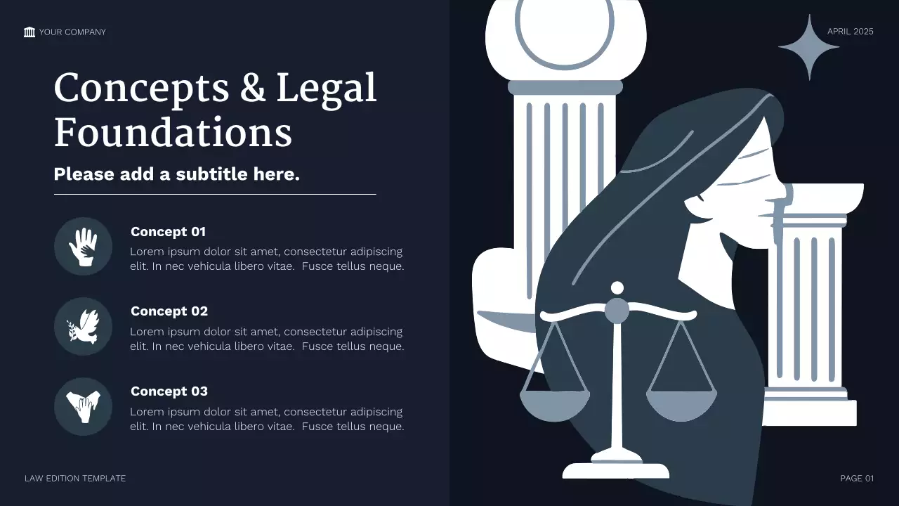 Bài thuyết trình pháp lý chuyên nghiệp của Hải quân